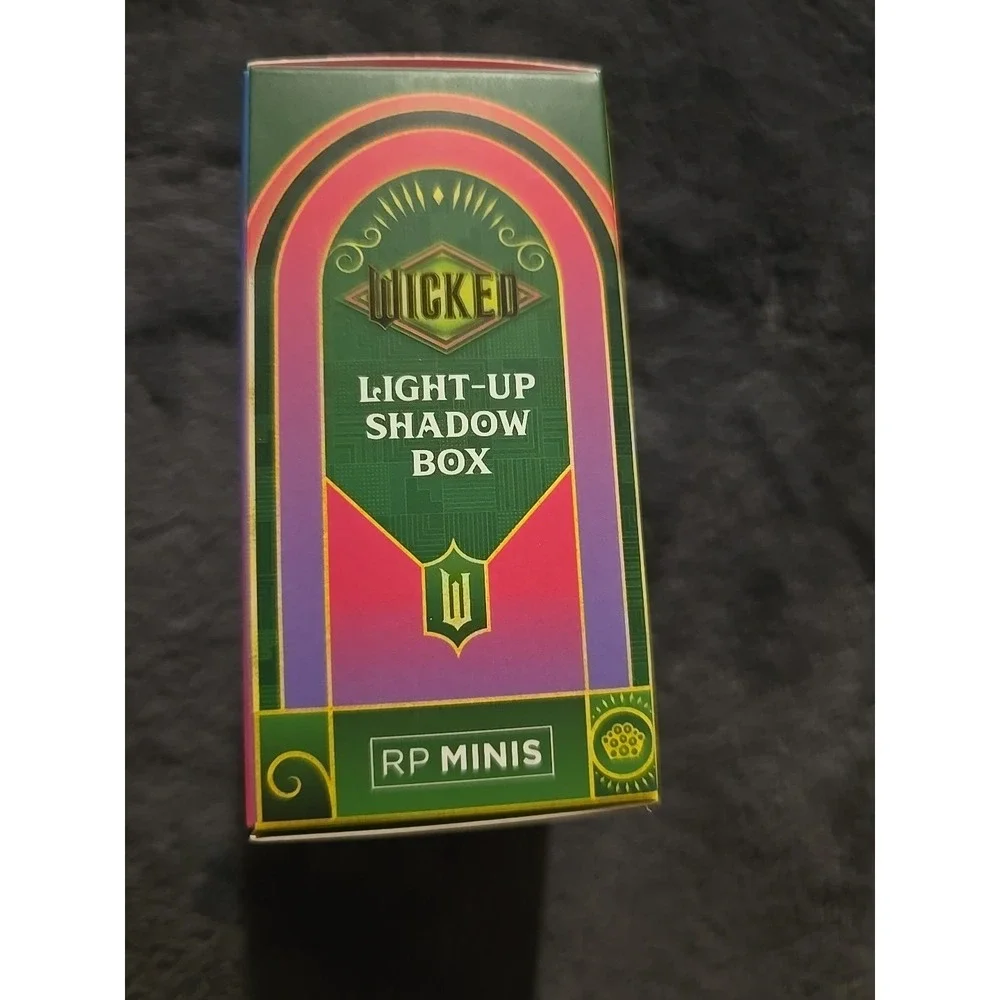 RP Minis WICKED Light-Up‎ Shadow Box Plays Defying Gravity NIB